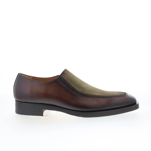 Mezlan Mez Casual 20949 Mens Brown Leather Loafers & Slip Ons Casual Shoes