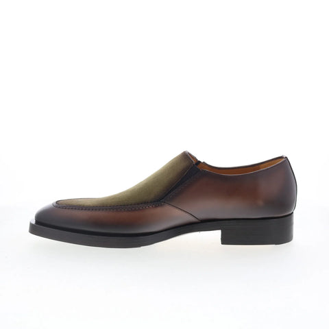 Mezlan Mez Casual 20949 Mens Brown Leather Loafers & Slip Ons Casual Shoes