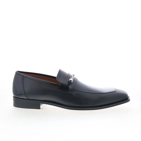 Mezlan Mez Casual 21012 Mens Black Leather Loafers & Slip Ons Casual Shoes