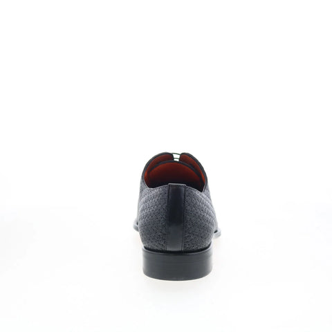 Mezlan Mez Casual 21156 Mens Black Leather Oxfords & Lace Ups Casual Shoes