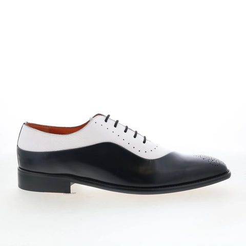 Mezlan Mez Casual 21190 Mens White Leather Oxfords & Lace Ups Casual Shoes