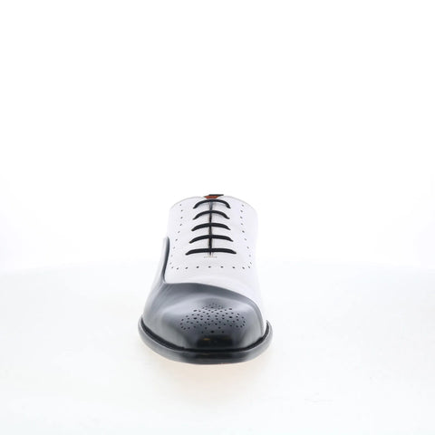 Mezlan Mez Casual 21190 Mens White Leather Oxfords & Lace Ups Casual Shoes
