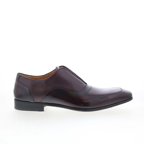Mezlan Mez Casual 21530 Mens Red Leather Loafers & Slip Ons Casual Shoes