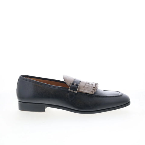 Mezlan Mez Casual 21820 Mens Black Leather Loafers & Slip Ons Casual Shoes