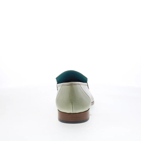Mezlan Mez Casual 21887 Mens Green Suede Loafers & Slip Ons Casual Shoes