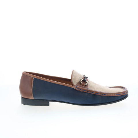 Mezlan Mez Casual 7416 Mens Brown Leather Loafers & Slip Ons Casual Shoes