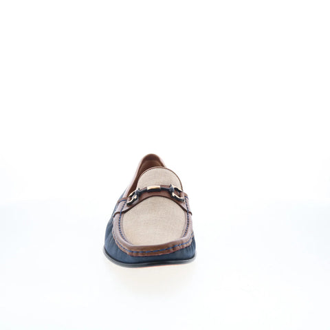 Mezlan Mez Casual 7416 Mens Brown Leather Loafers & Slip Ons Casual Shoes