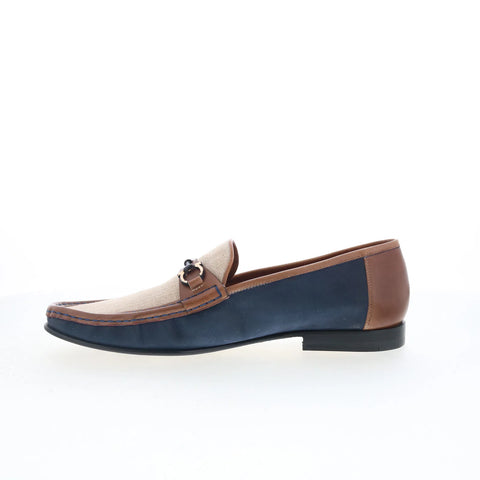 Mezlan Mez Casual 7416 Mens Brown Leather Loafers & Slip Ons Casual Shoes
