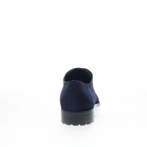 Mezlan Mez Casual Mens Blue Oxfords & Lace Ups Wingtip & Brogue Shoes