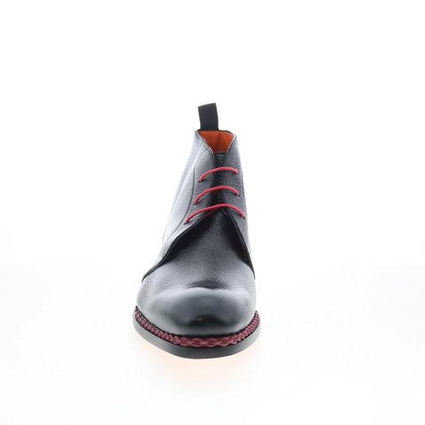 Mezlan Mez Chukka 20804 Mens Black Leather Lace Up Chukkas Boots