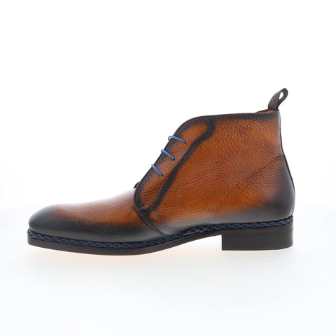 Mezlan Mez Chukka 20804 Mens Brown Leather Lace Up Chukkas Boots