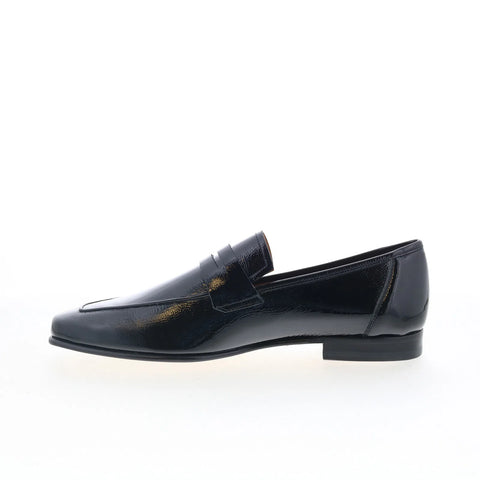 Mezlan Mez Leather 21155 Mens Black Leather Loafers & Slip Ons Penny Shoes