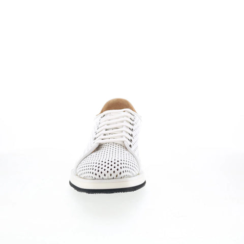 Mezlan Mez Lifestyle 21154 Mens White Leather Lifestyle Sneakers Shoes