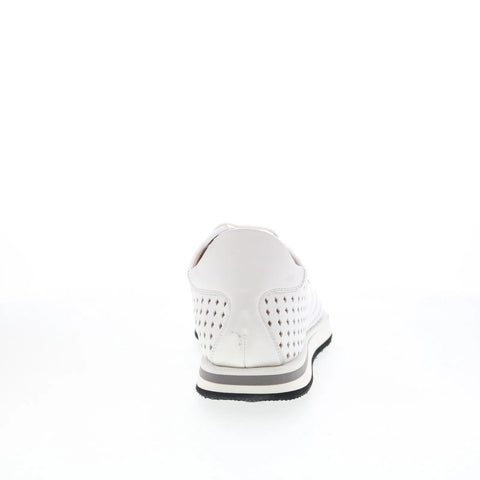 Mezlan Mez Lifestyle 21154 Mens White Leather Lifestyle Sneakers Shoes