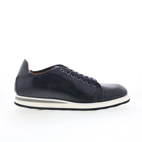 Mezlan Mez Lifestyle 21165 Mens Black Leather Lifestyle Sneakers Shoes