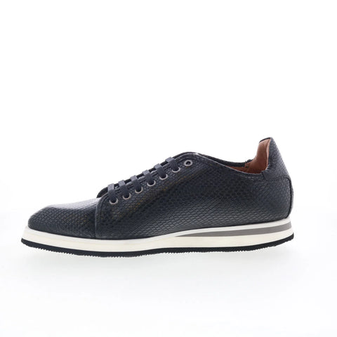 Mezlan Mez Lifestyle 21165 Mens Black Leather Lifestyle Sneakers Shoes