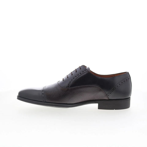 Mezlan Mez Oxford 20987 Mens Brown Leather Oxfords & Lace Ups Cap Toe Shoes
