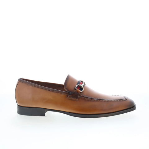 Mezlan Mez Penny 20579 Mens Brown Leather Loafers & Slip Ons Casual Shoes