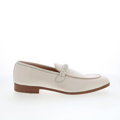 Mezlan Mez Penny 21074 Mens Beige Leather Loafers & Slip Ons Casual Shoes