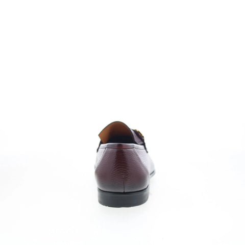 Mezlan Mez Penny 27374 Mens Red Leather Loafers & Slip Ons Casual Shoes