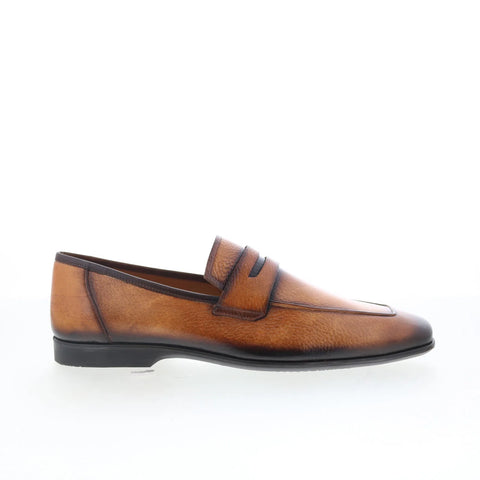 Mezlan Mez Penny E20693 Mens Brown Leather Loafers & Slip Ons Penny Shoes