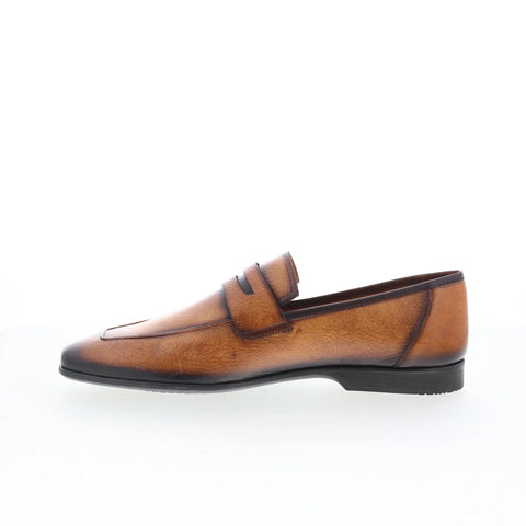 Mezlan Mez Penny E20693 Mens Brown Leather Loafers & Slip Ons Penny Shoes