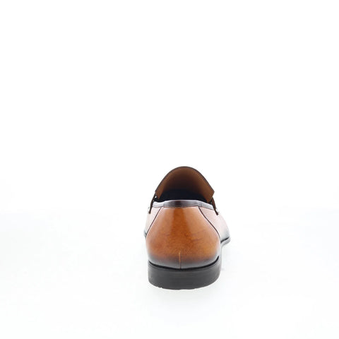 Mezlan Mez Penny E20693 Mens Brown Leather Loafers & Slip Ons Penny Shoes
