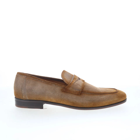 Mezlan Mez Penny MEMEBROSUMEPE Mens Brown Loafers & Slip Ons Penny Shoes