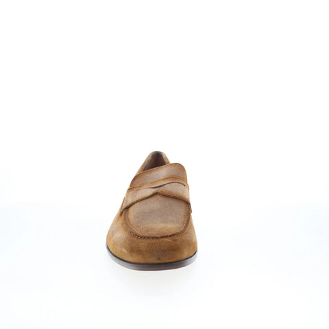 Mezlan Mez Penny MEMEBROSUMEPE Mens Brown Loafers & Slip Ons Penny Shoes