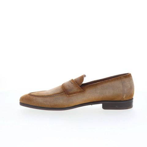 Mezlan Mez Penny MEMEBROSUMEPE Mens Brown Loafers & Slip Ons Penny Shoes