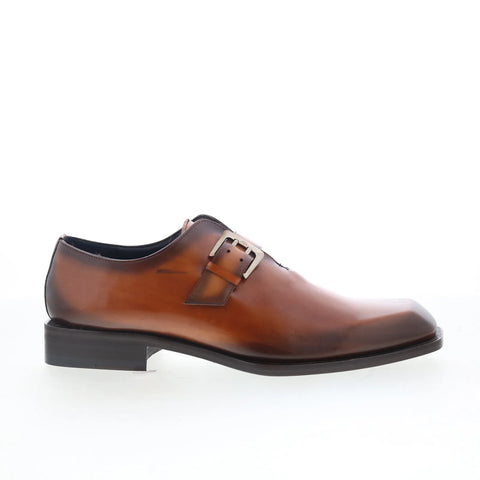Mezlan Mez Plain Toe 21737 Mens Brown Leather Loafers & Slip Ons Casual Shoes