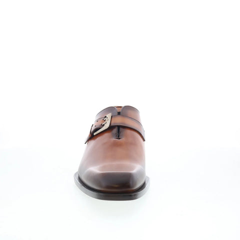 Mezlan Mez Plain Toe 21737 Mens Brown Leather Loafers & Slip Ons Casual Shoes
