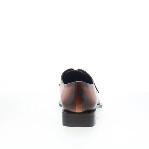 Mezlan Mez Plain Toe 21737 Mens Brown Leather Loafers & Slip Ons Casual Shoes