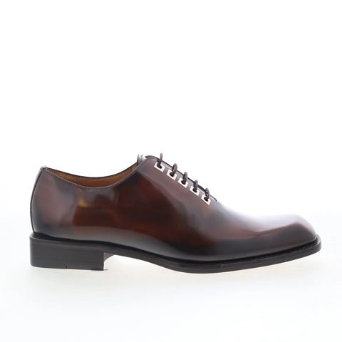 Mezlan Mez Plain Toe 21845 Mens Brown Leather Oxfords & Lace Ups Casual Shoes