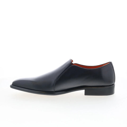 Mezlan Mez Plain Toe MEMEBLALEMECA Mens Black Loafers & Slip Ons Casual Shoes
