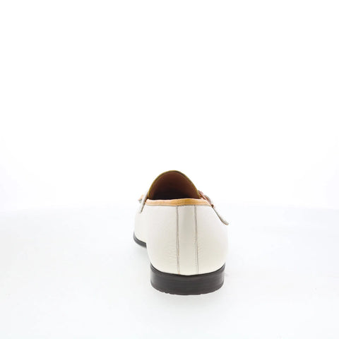 Mezlan Mez 21875 Mens White Leather Loafers & Slip Ons Casual Shoes