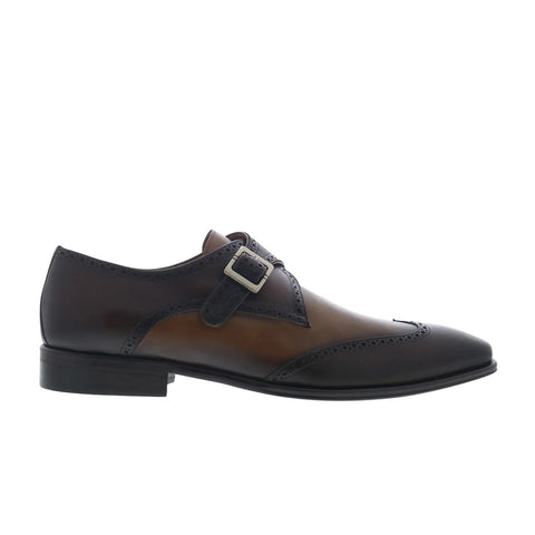 Mezlan Mez Wingtip 21067 Mens Brown Leather Loafers & Slip Ons Casual Shoes