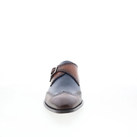 Mezlan Mez Wingtip 21067 Mens Brown Leather Loafers & Slip Ons Casual Shoes
