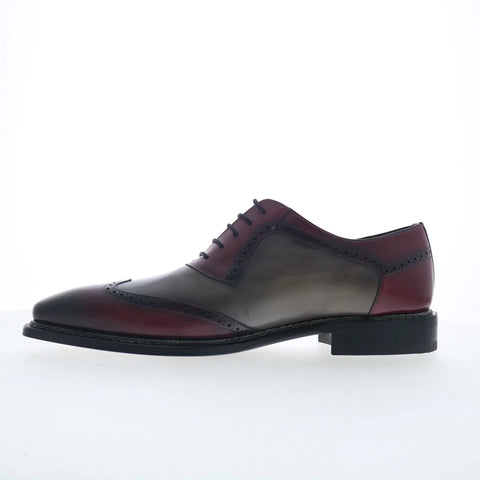 Mezlan Mez WingTip 21087 Mens Red Oxfords & Lace Ups Wingtip & Brogue Shoes