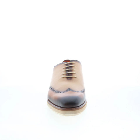 Mezlan Mez WingTip 21223 Mens Brown Oxfords & Lace Ups Wingtip & Brogue Shoes