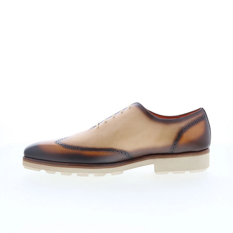 Mezlan Mez WingTip 21223 Mens Brown Oxfords & Lace Ups Wingtip & Brogue Shoes