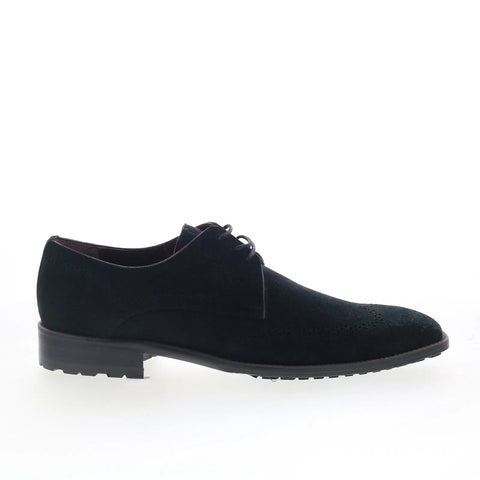 Mezlan Mez Wingtip MEMEBLASUMEWI Mens Black Oxfords & Lace Ups Casual Shoes