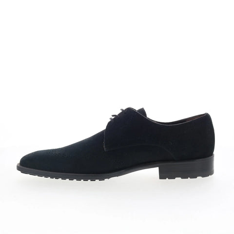 Mezlan Mez Wingtip MEMEBLASUMEWI Mens Black Oxfords & Lace Ups Casual Shoes