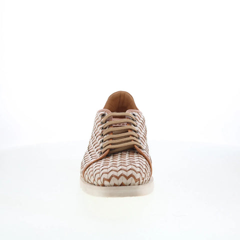 Mezlan Mez Woven 25899 Mens Brown Leather Oxfords & Lace Ups Casual Shoes