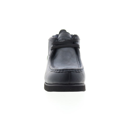 Lugz Freeman MFREMV-001 Mens Black Leather Lace Up Chukkas Boots