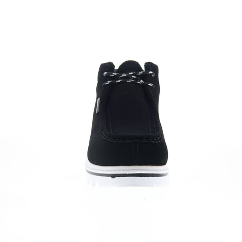 Lugz Fringe MFRGD-060 Mens Black Synthetic Lace Up Ankle Boots