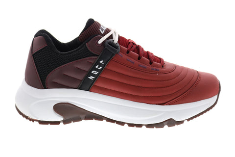 Lugz Gait MGAITD-6024 Mens Red Synthetic Lace Up Lifestyle Sneakers Shoes