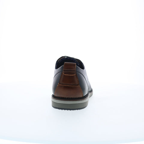 Steve Madden M-Heezal Mens Black Oxfords & Lace Ups Plain Toe Shoes