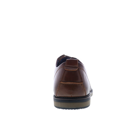 Steve Madden M-Heezal Mens Brown Oxfords & Lace Ups Plain Toe Shoes