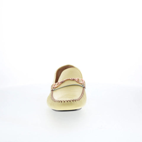 Mezlan Miami 7410 Mens Yellow Leather Loafers & Slip Ons Casual Shoes